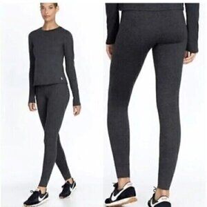 Calme By Johnny Was Ease Space Dye High Waist Leggings Size XS Iris Blue Workout